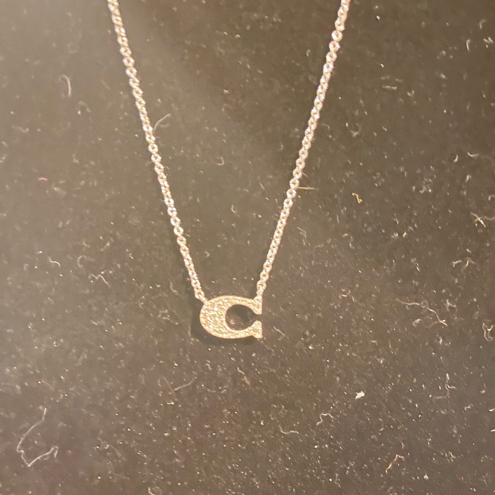 Coach C necklace.